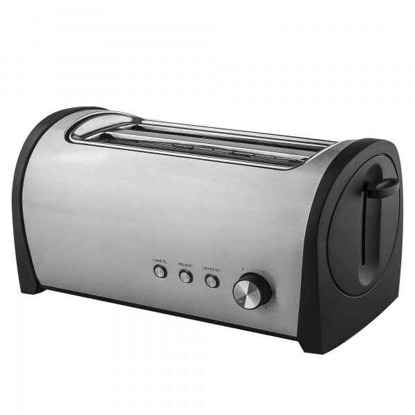 Tostadora inox 2 ranuras 1400w.kuken
