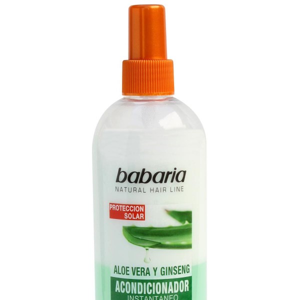 Babaria aloe vera acondicionador nutritivo sin aclarado con aceite argan 500ml