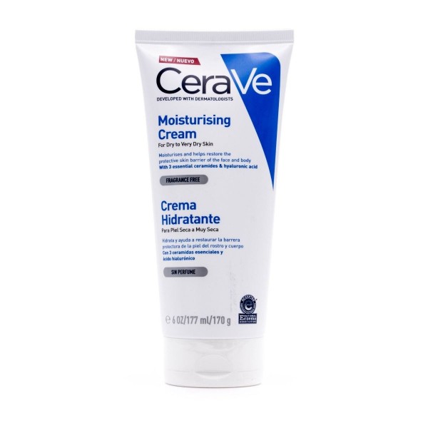 CeraVe Crema Hidratante 177 ml (Piel Seca a Muy 