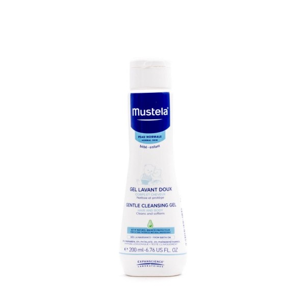 Gel de baño suave con Aguacate Bio 200 ml Mustela