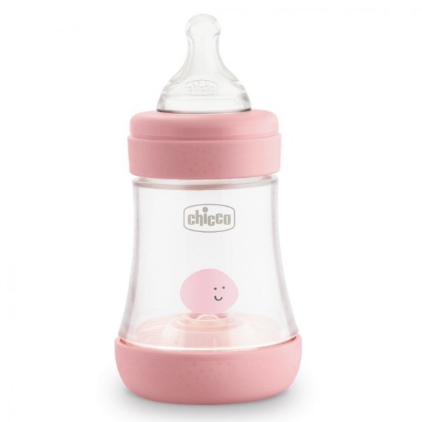 Chicco Biberon Tetina Silicona Perfect5 Rosa 0m 