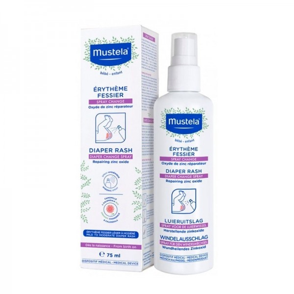 Spray cambio de pañal Mustela 75ml