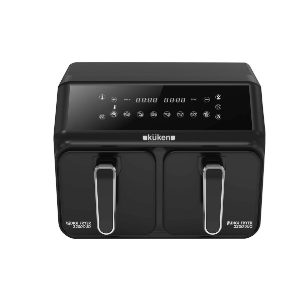 Freidora de aire digital doble Küken de 8 litros
